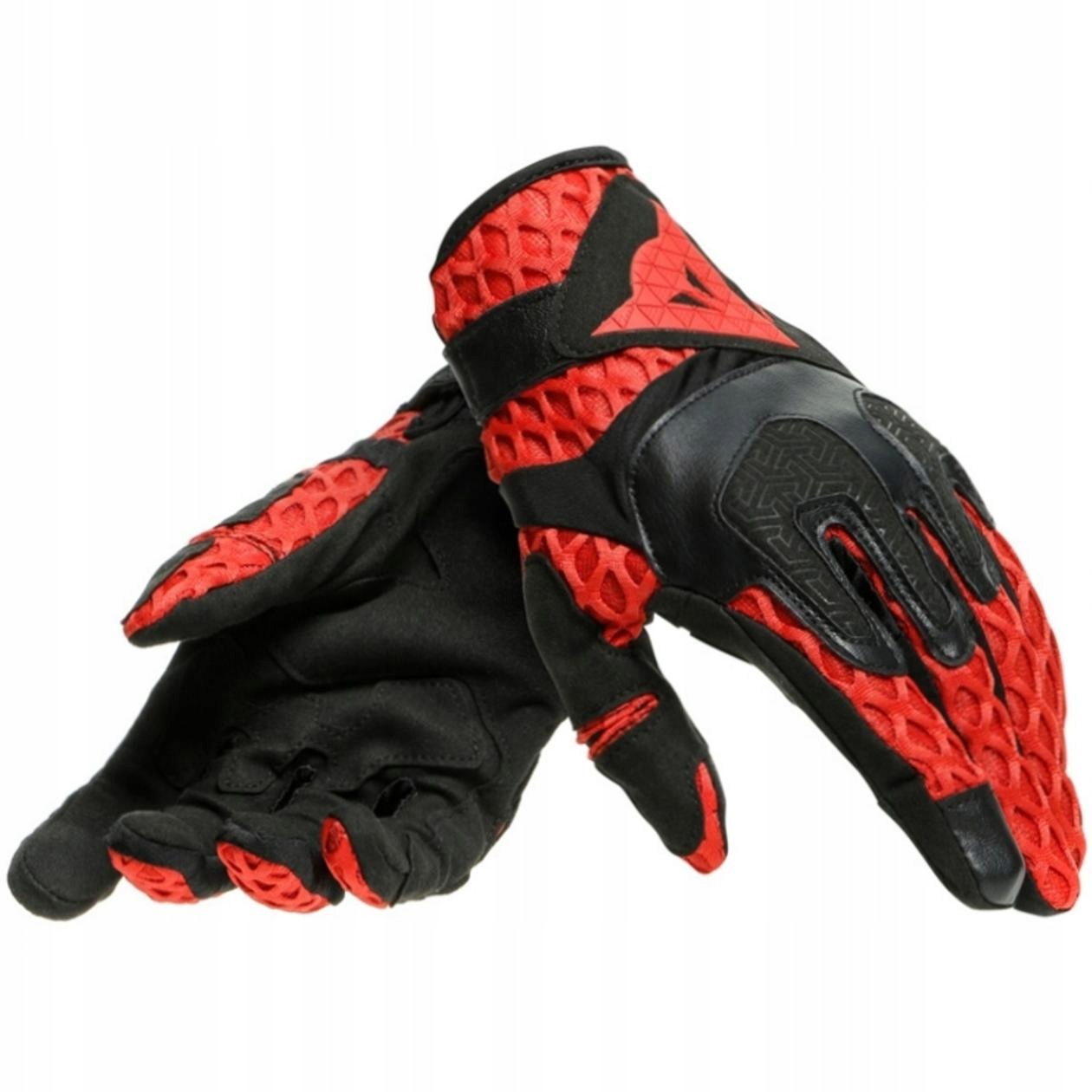 Motocyklové rukavice Dainese Air-Maze Unisex Čierna/Červená L