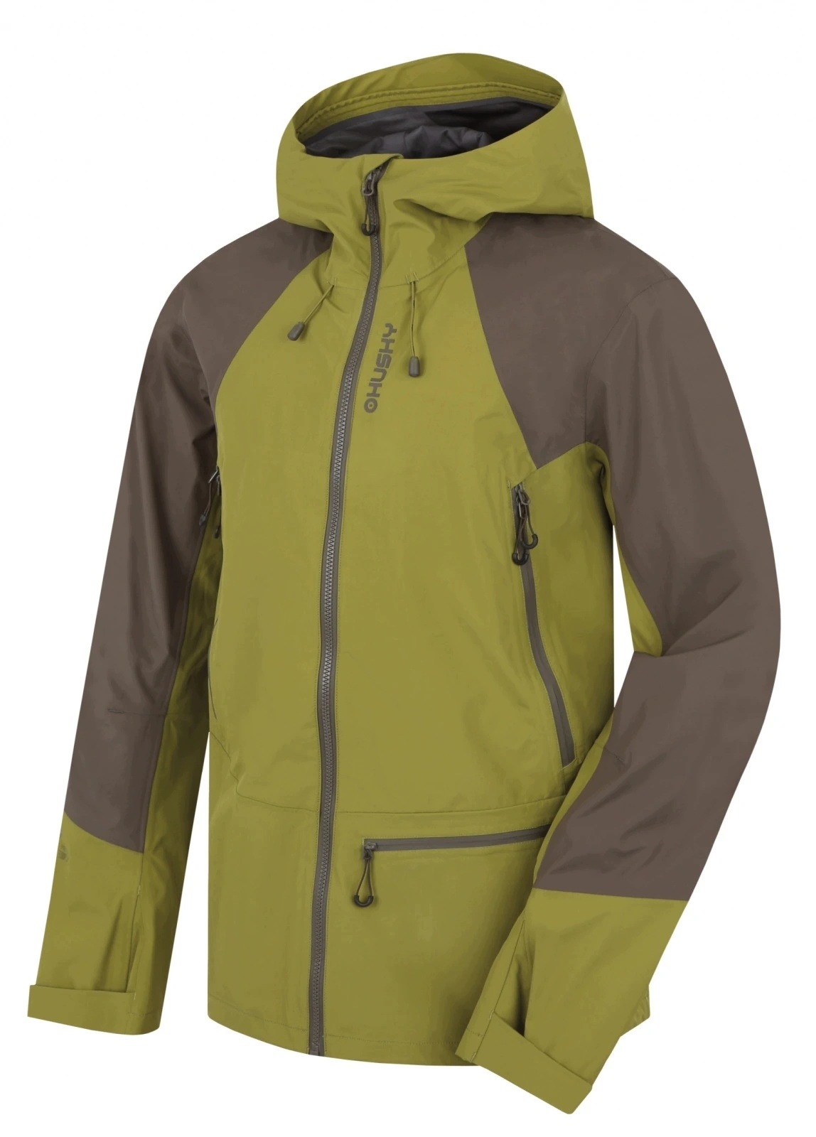 Husky Męska kurtka hardshell Nanola M khaki/zielony Rozmiar: XXXL