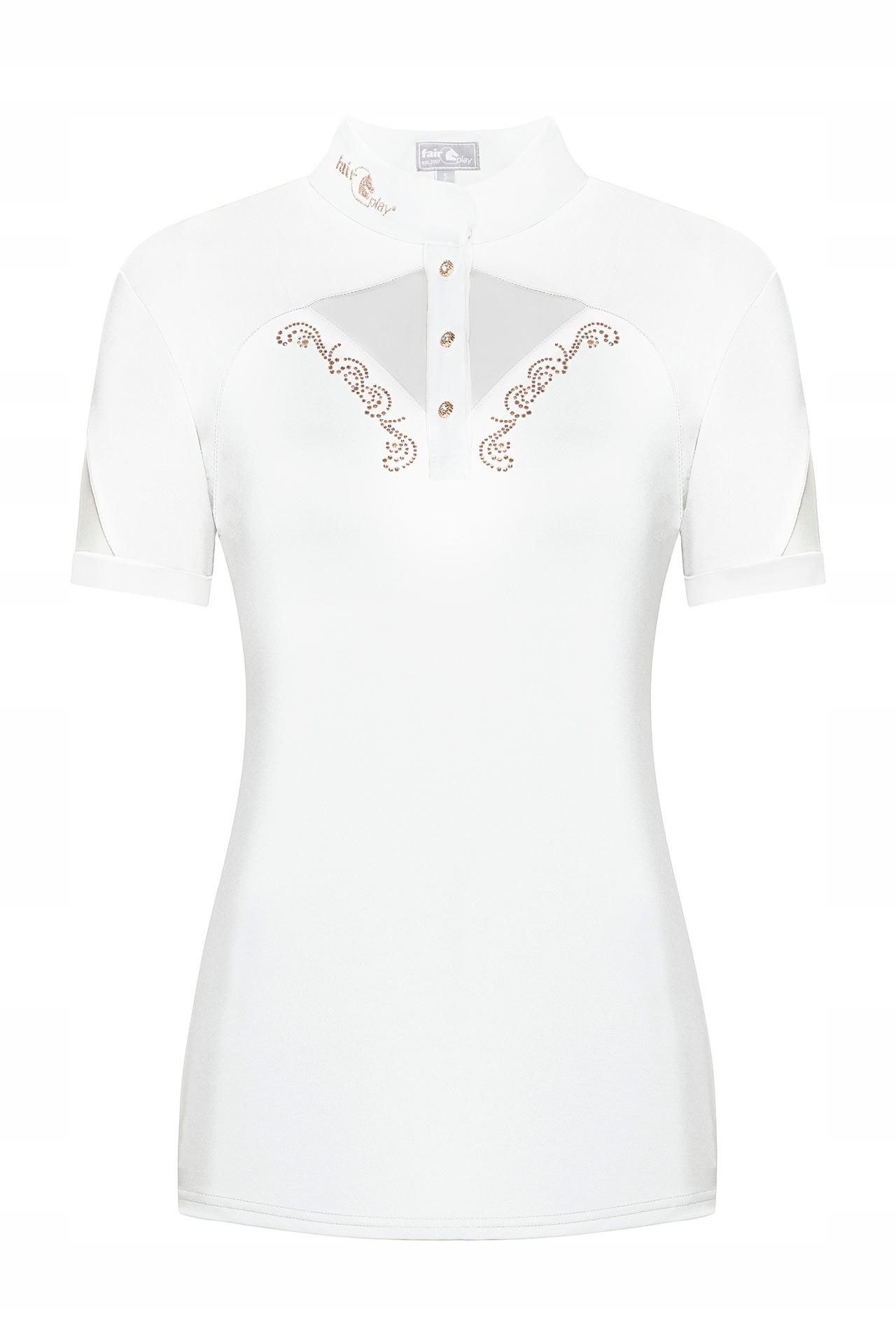 Tričko Fp Cathrine Rosegold bílé 34