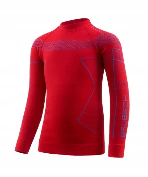 LS1611K Bluza dziecięca Thermo Kids czerwony/niebieski 104/110