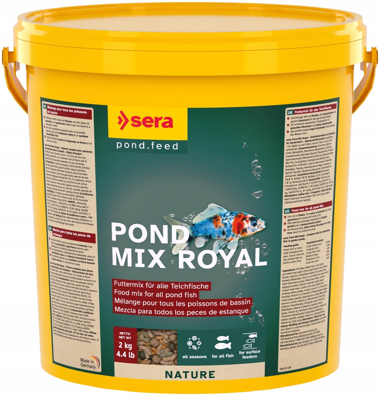 Sera Pond Mix Royal Nature 10 l
