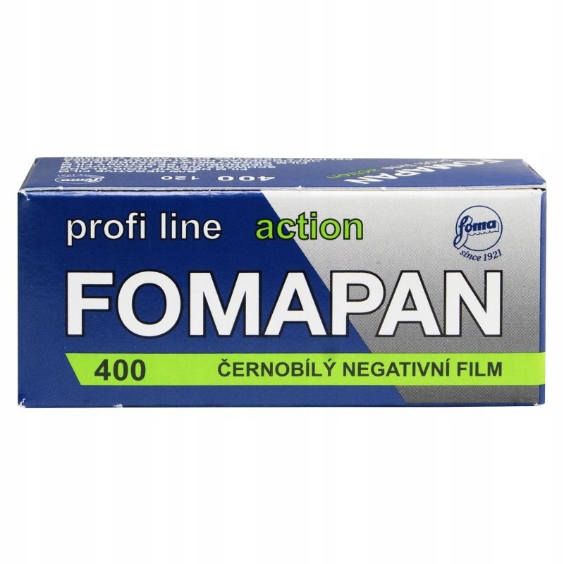 Foma черно-белая пленка Fomapan 400 тип 120