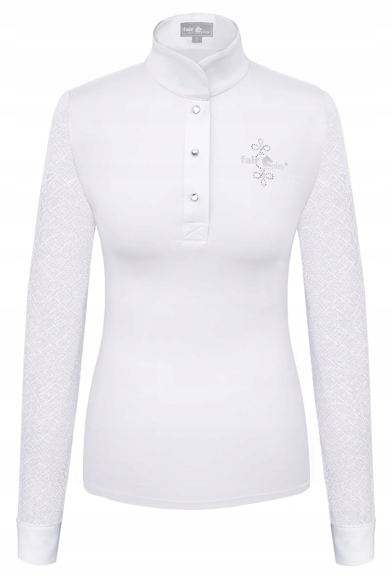 Tričko s dlouhým rukávem Fp Cecile bílé 42/XL