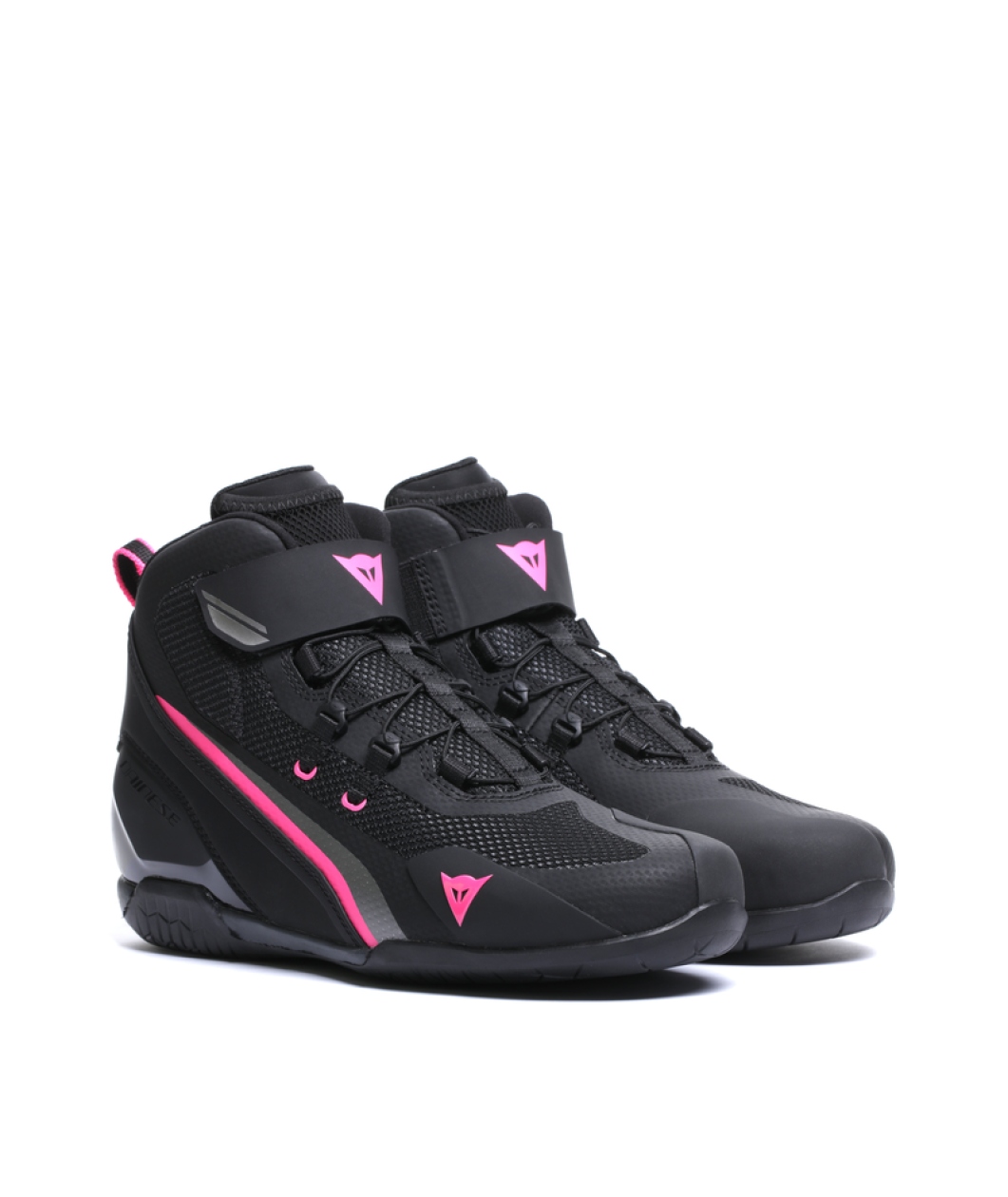 Motocyklové topánky Dainese Herian Air Woman Čierna/Ružová fluo 37