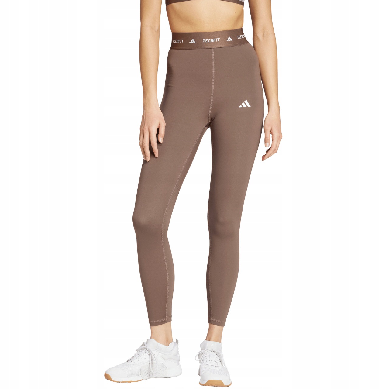 Legginsy Damskie adidas Techfit 7/8 Dopasowane Treningowe Fitness roz. L