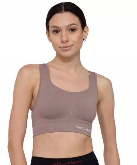 CR1033W Crop top Gym beżowy XL