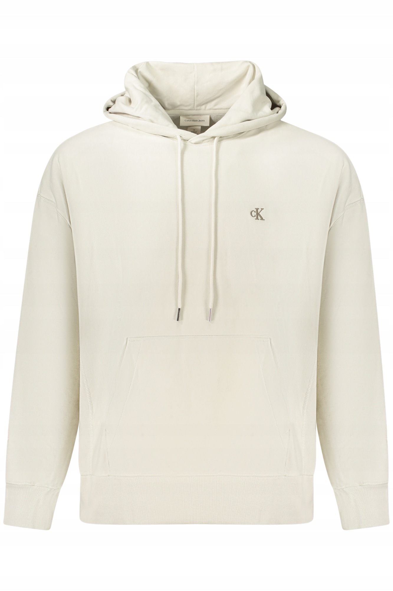 Calvin Klein LV04RC278G Pánská mikina s kapucí béžová M