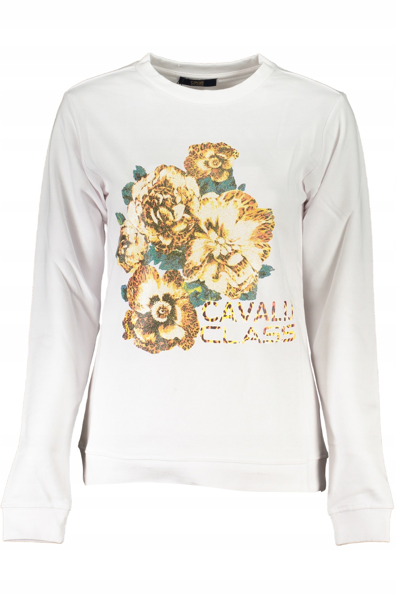 Cavalli Class RXT67BCF062 Dámská mikina bílá 2XL