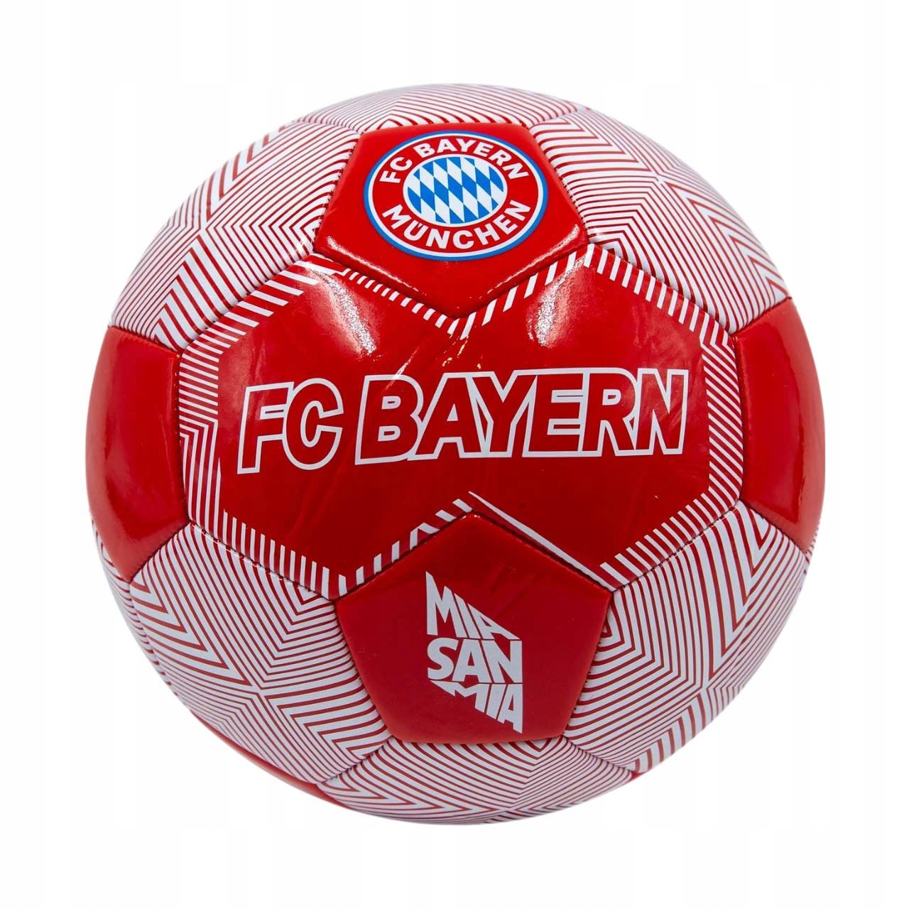 Sportovní tréninkový fotbalový míč Fc Bayern, velikost 5