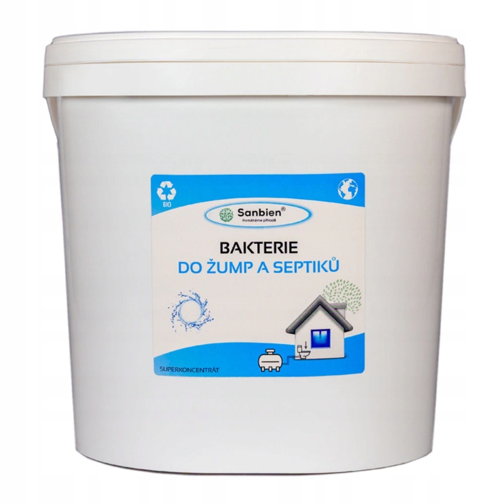 Bakterie do septiku Sanbien 3 kg – omezení zápachu a podpora rozkladu