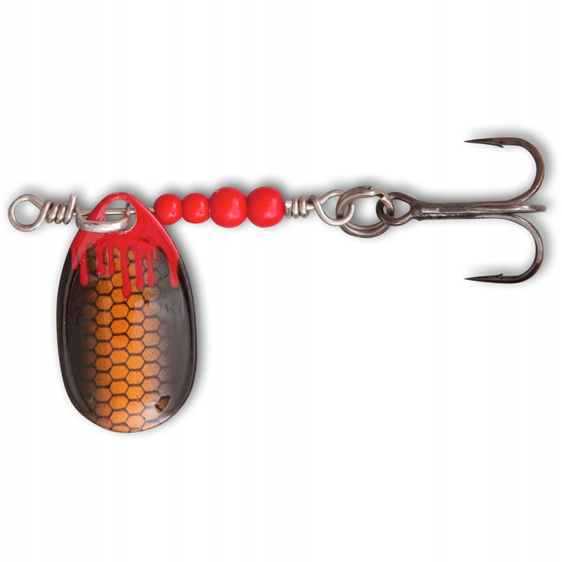Błystka obrotowa Magic Trout Bloody Ul Spinner, miedź/czarny