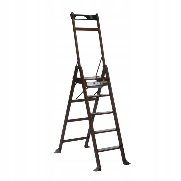 Skladací rebrík Lascala 5.0 Canaletto Tmavý bronz Foppapedretti