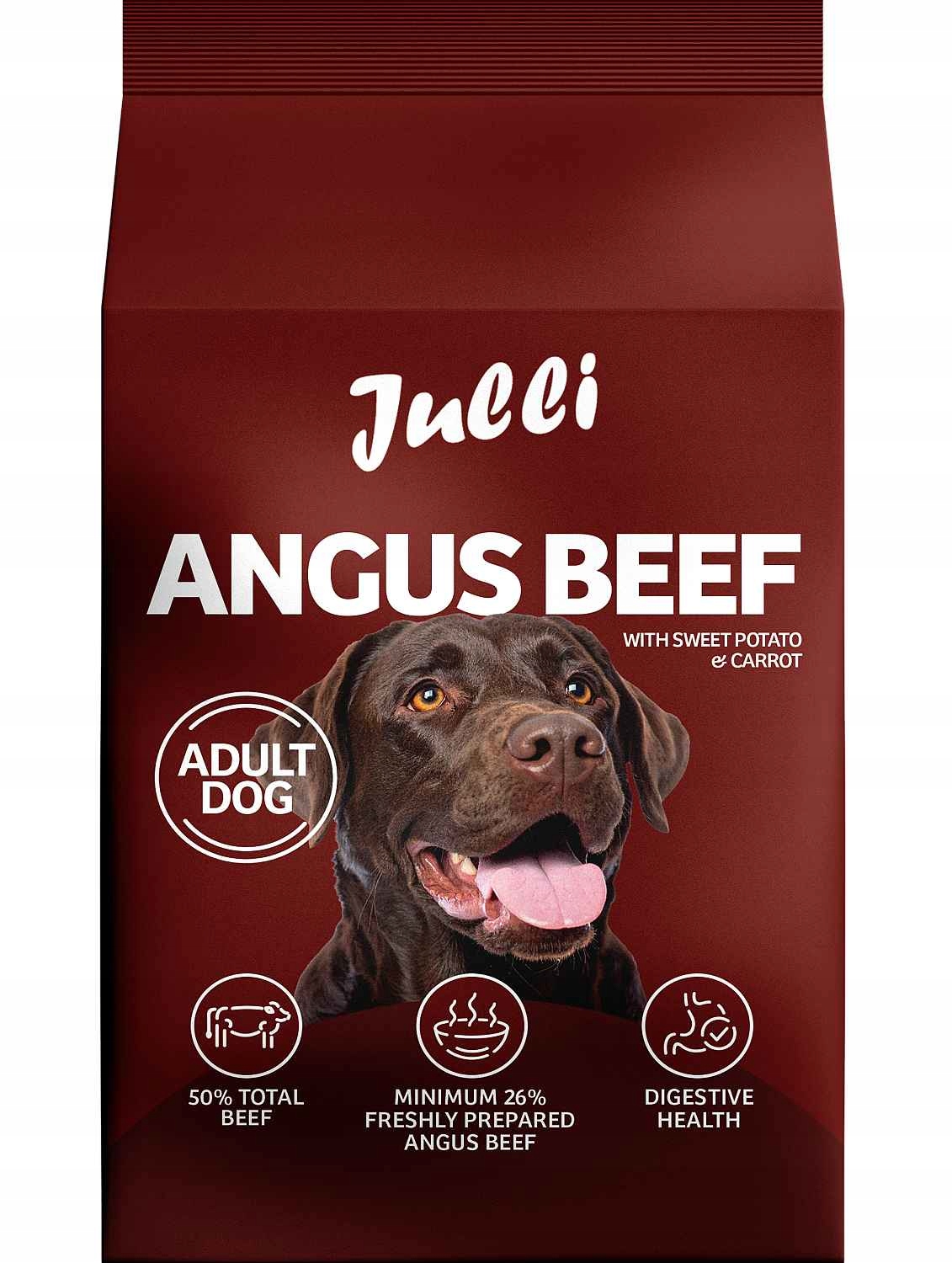 Levně Julli Dog Grain Free Adult rich in fresh Beef & Potato 12kg