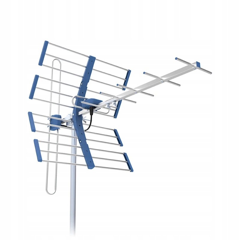 Venkovní DVB-T2 anténa Telkom-Telmor W19 Silver Combo 5G Protected