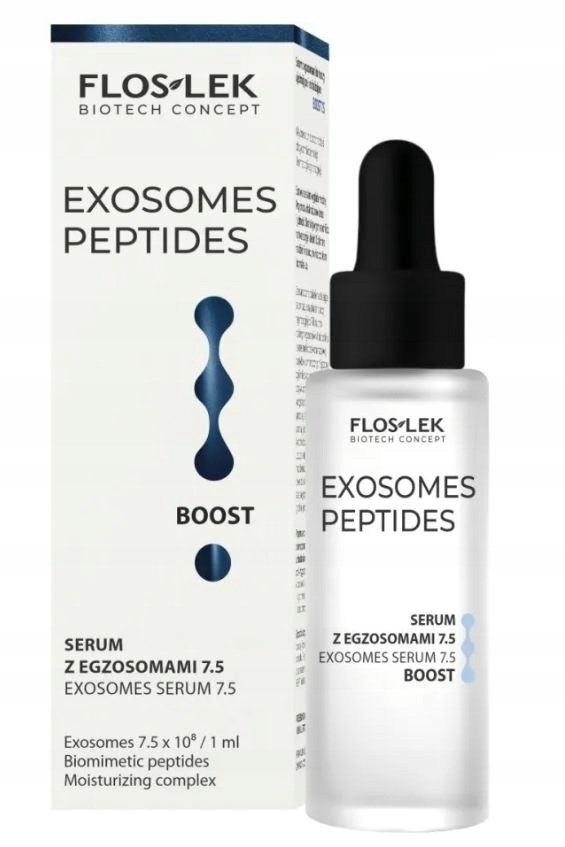 Flos Lékové sérum s exosomy na obličej, zpevňující a revitalizační, 30 ml