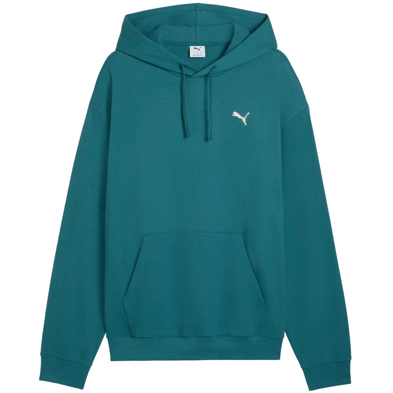 Pánská Mikina Puma Ess Elevated s kapucí Klokanka Hoodie Dresová Zelená S