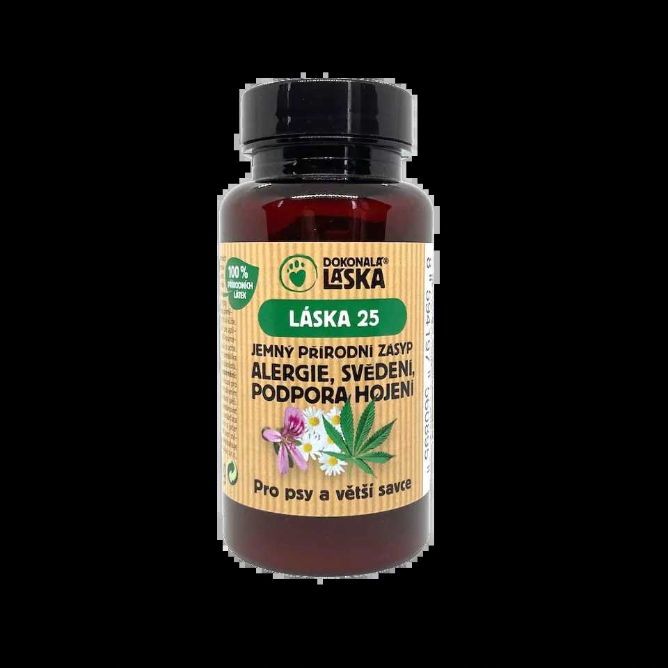 Levně Dokonalá láska Láska 25 zásyp alergie, svědění, podpora hojení, jemný