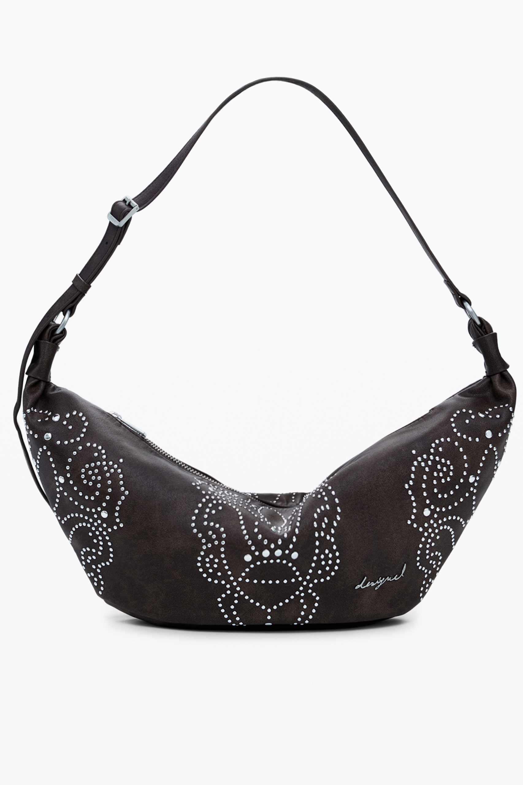 Desigual 25WAXP33 Dámská kabelka tmavě hnědá