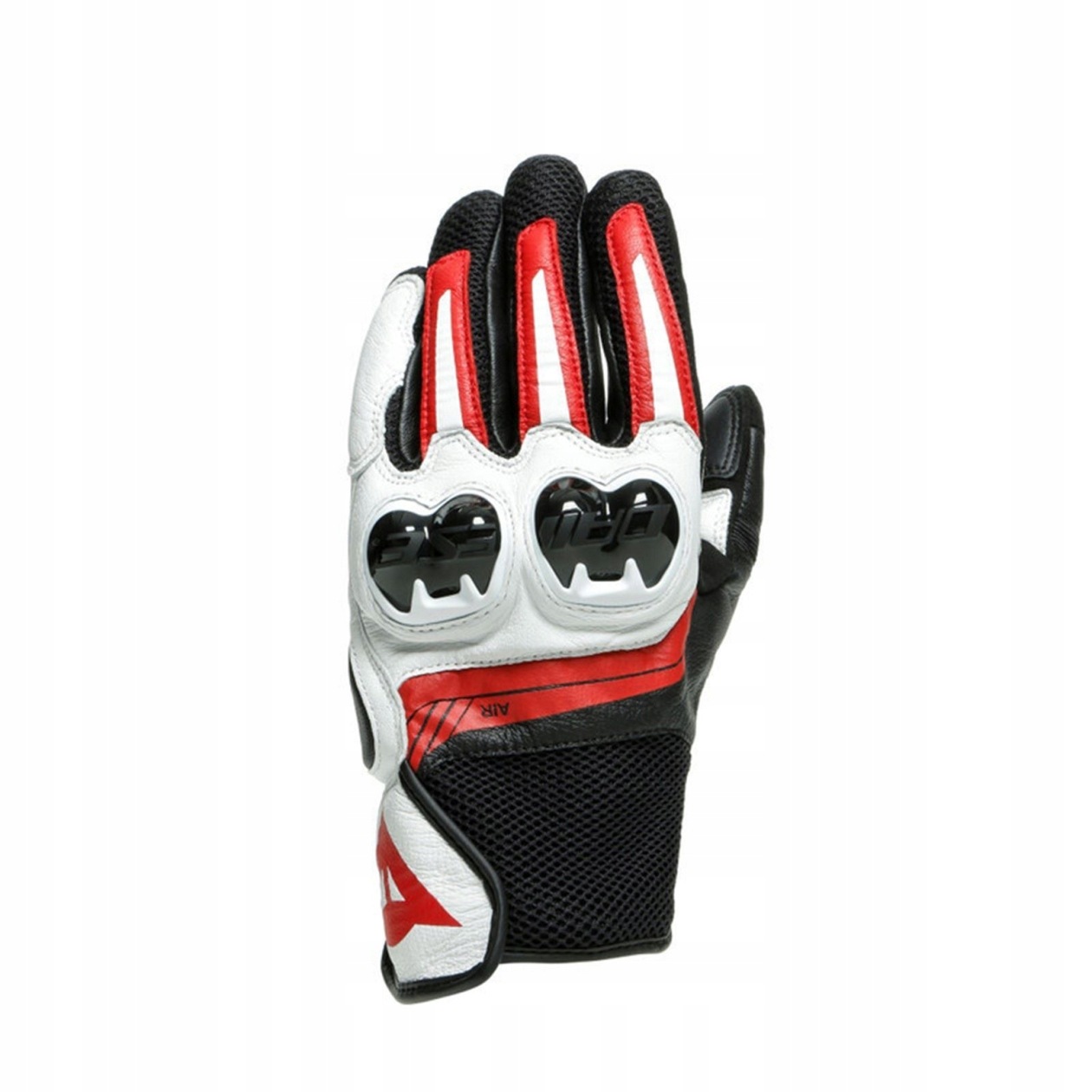 Kožené rukavice Dainese Mig 3 Unisex Čierna/Červená/Biela M