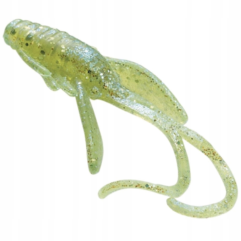 Berkley PowerBait Micro Nymph 2.5cm Chartreuse Silver Fleck Sc