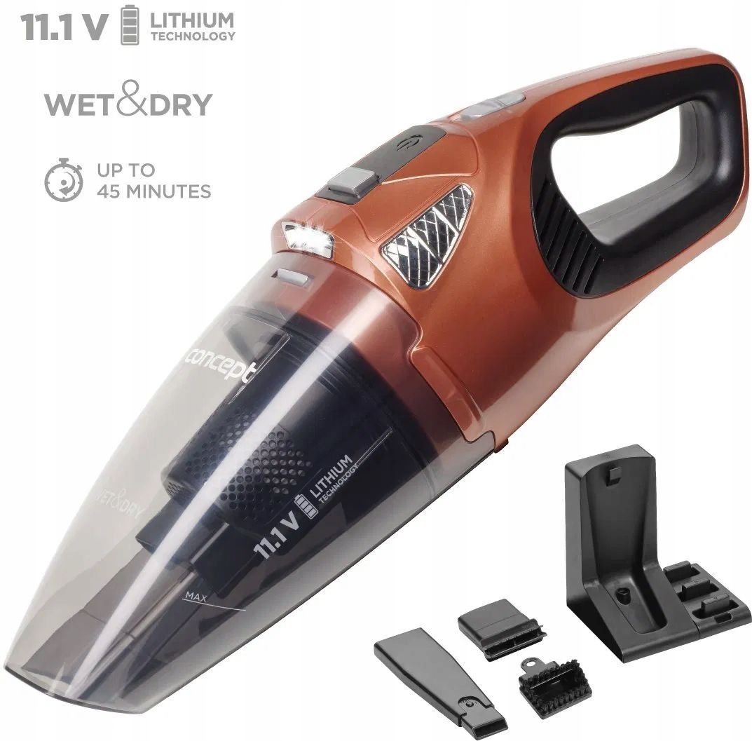 Ruční aku vysavač Concept VP4360 11, 1V Wet & Dry