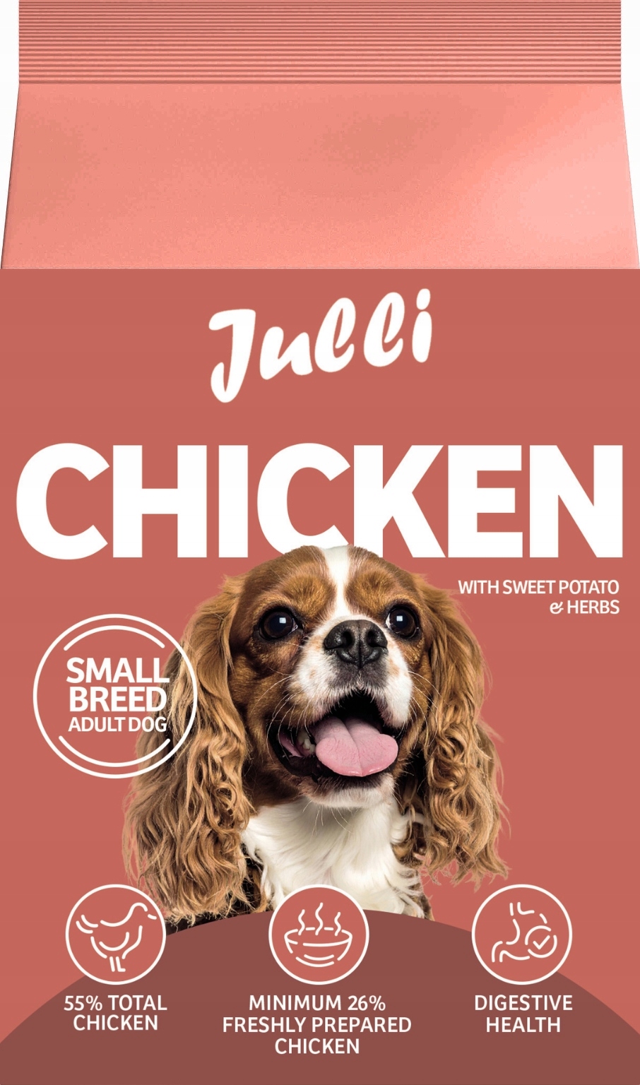 Levně Julli Dog Grain Free Adult Small rich in fresh Chicken & Potato 2kg