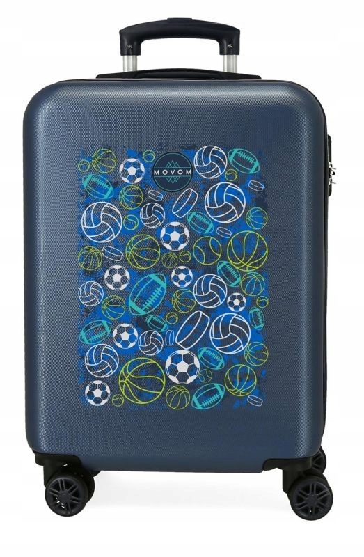 Joummabags Abs Cestovní kufr Movom Balls Abs plast, 34 l (JB-3491121)