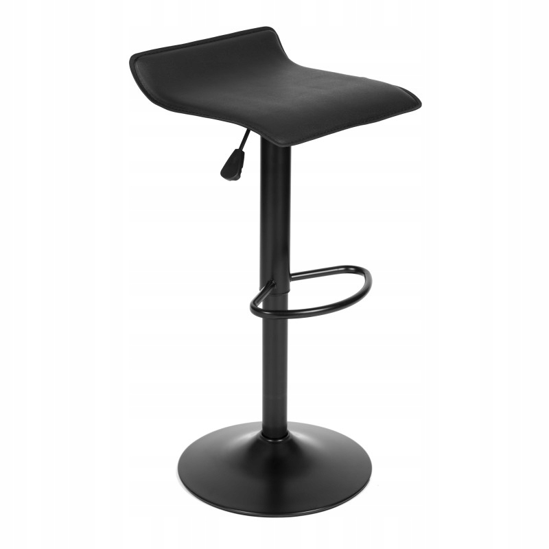 Barová Židle ModernHome , černá, 83 cm, umělá kůže
