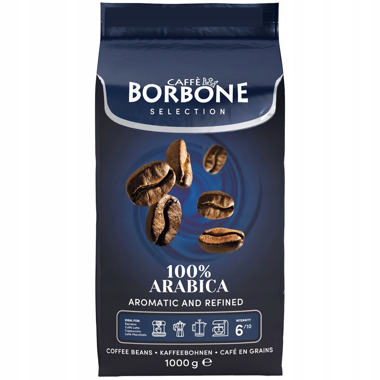 Levně Caffe Borbone 100% Arabica zrno 1kg