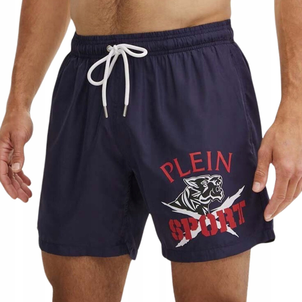 Pánské plážové šortky Plein Sport plavky modré XL