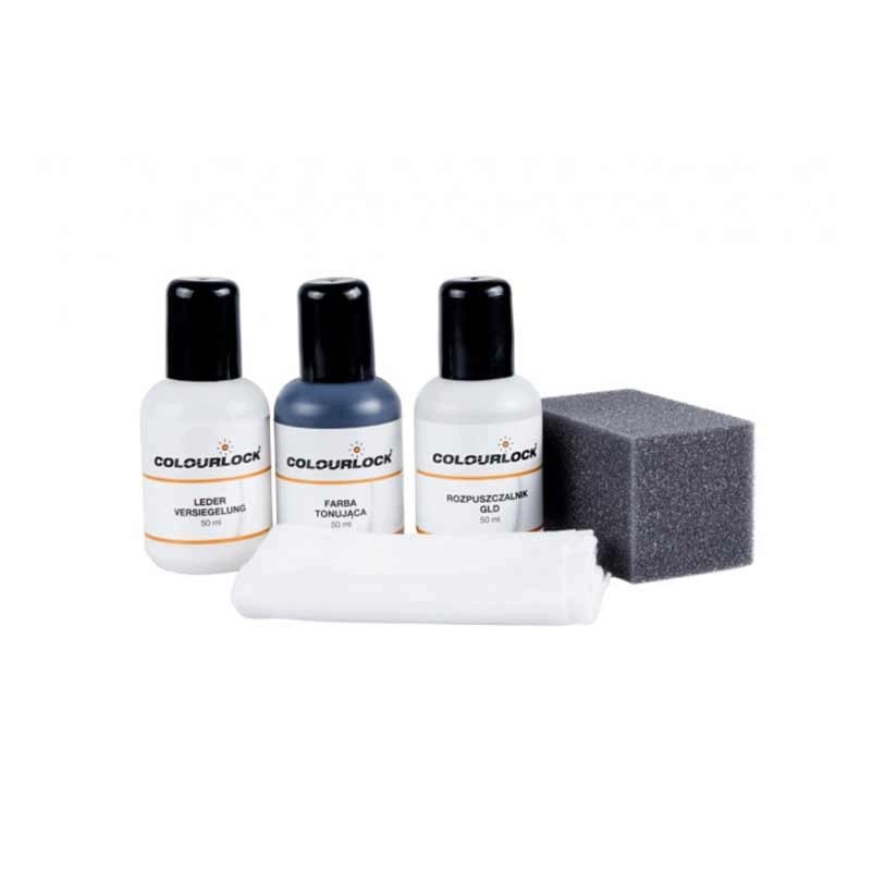 Zestaw tonujący do skóry Colourlock Mercedes Anthrazit 50 ml z utrwalaczem