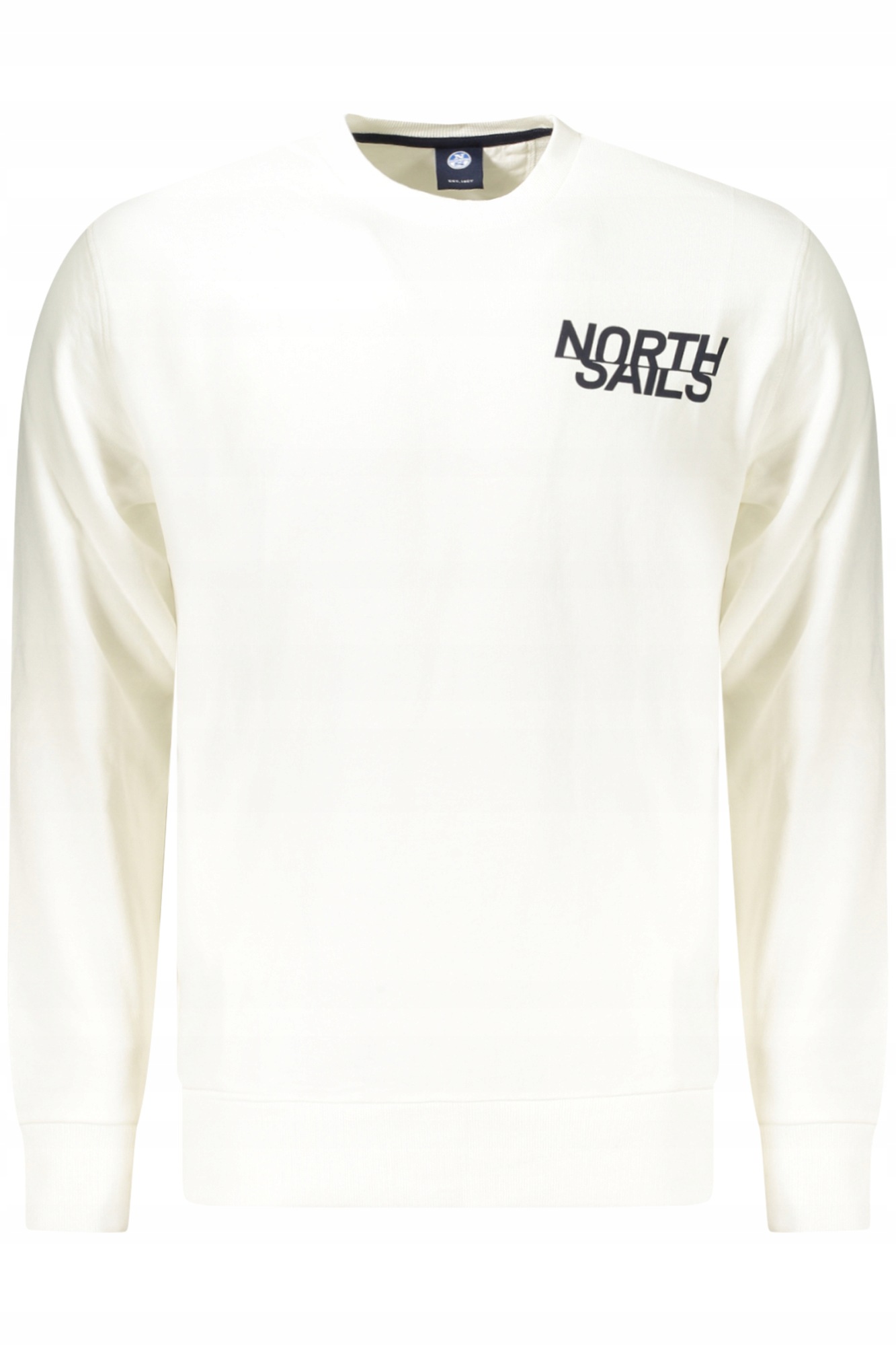North Sails 993024000 Pánská mikina bílá 3XL
