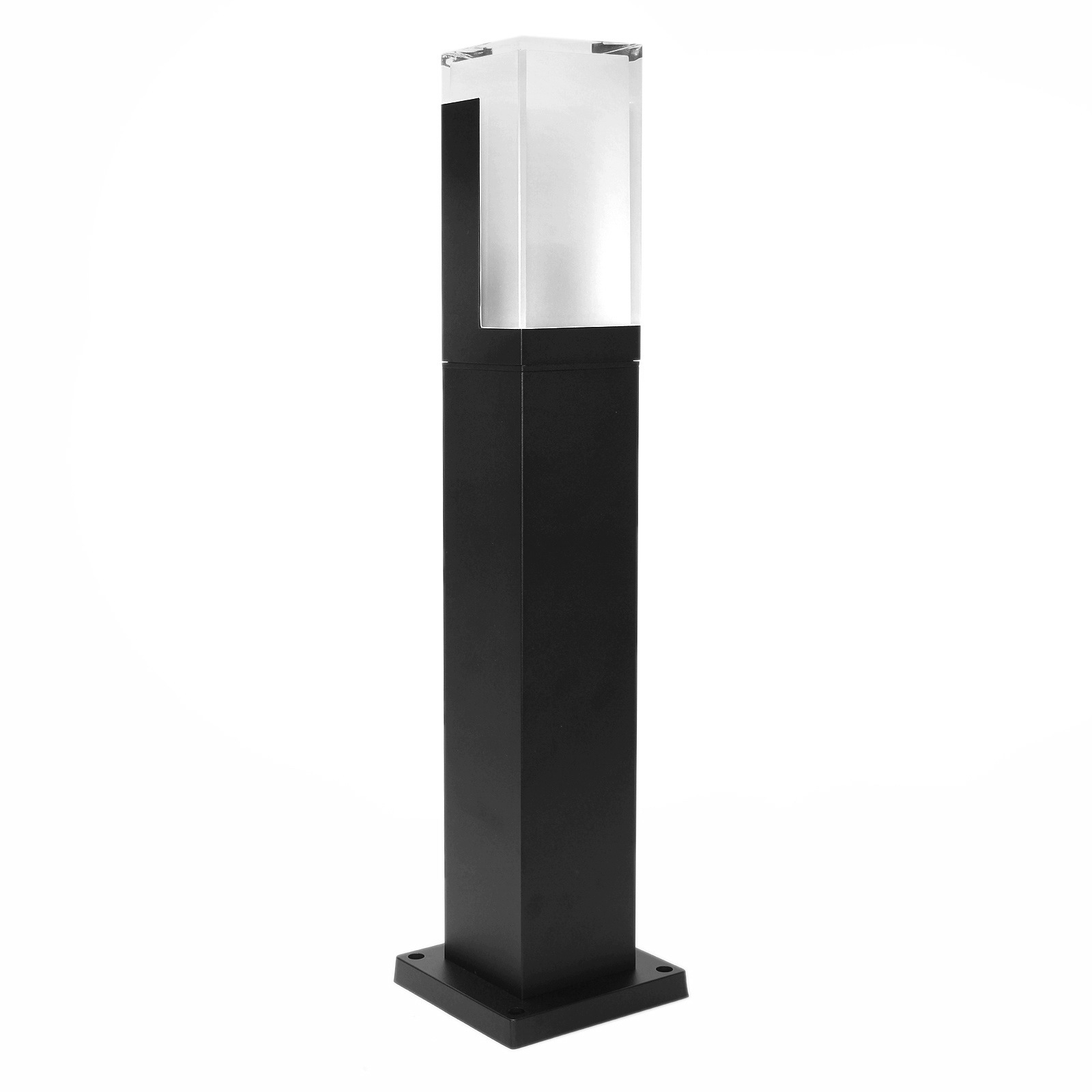 Záhradná lampa Avia CPD-006 E27 IP65 čierna