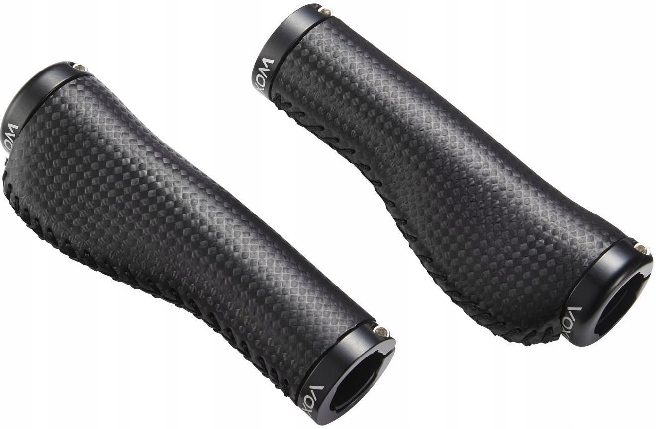 Voxom Gripy na řídítka Ergo Gr23 138 mm, černý karbon