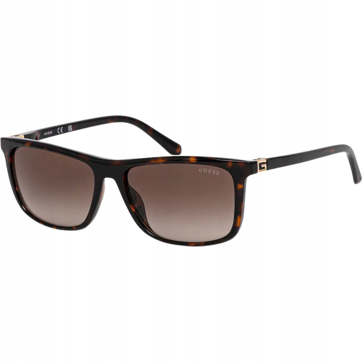 Sluneční brýle Guess GU00169 52F Hnědé Unisex Kat 3