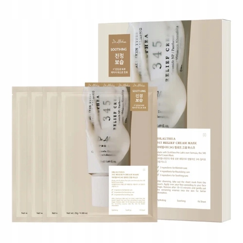 Maska na pl,eť Dr. Althea 345 Cream Mask 4pcs