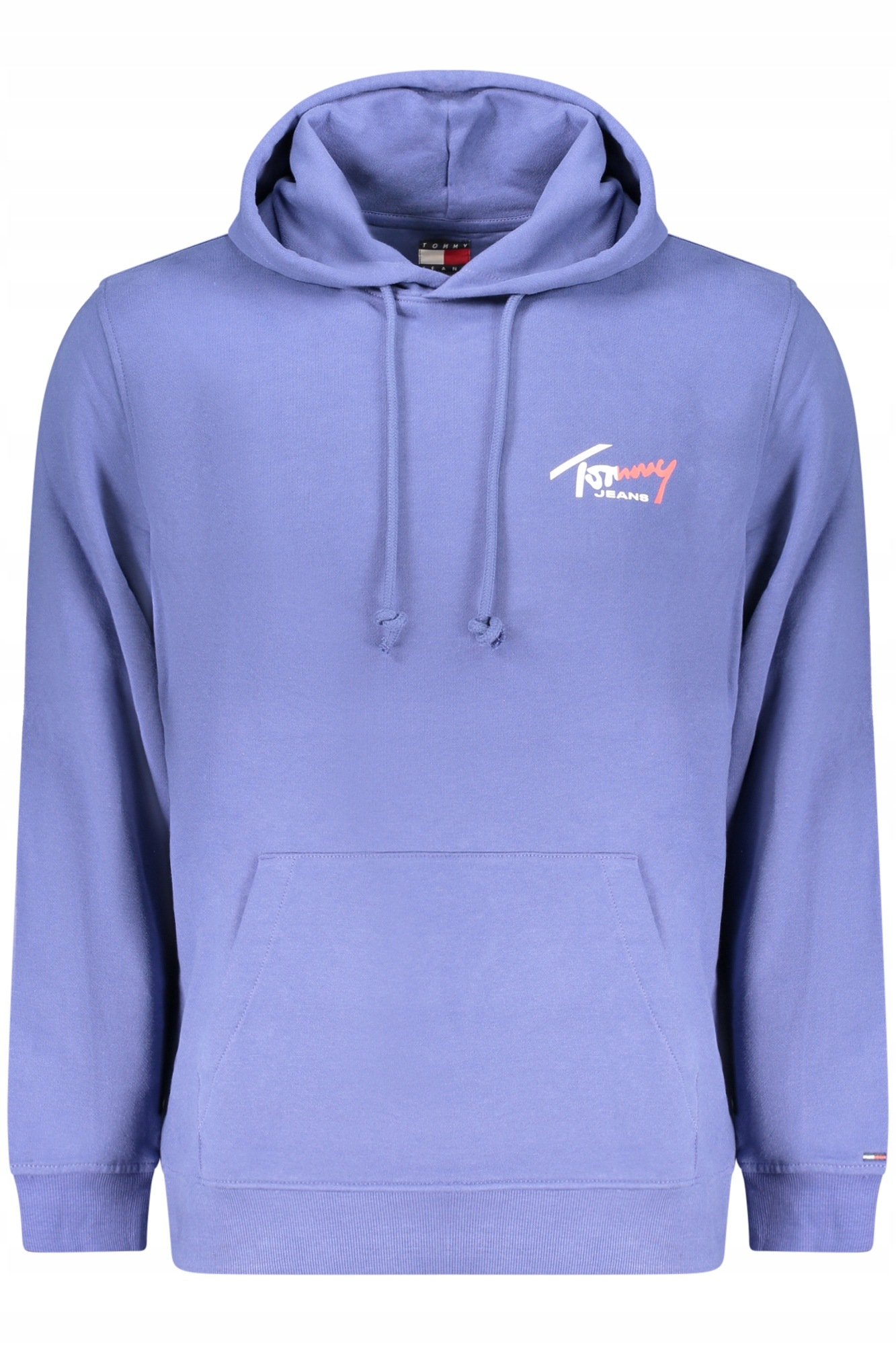 Tommy Jeans DM0DM22680 Pánská mikina s kapucí modrá 2XL