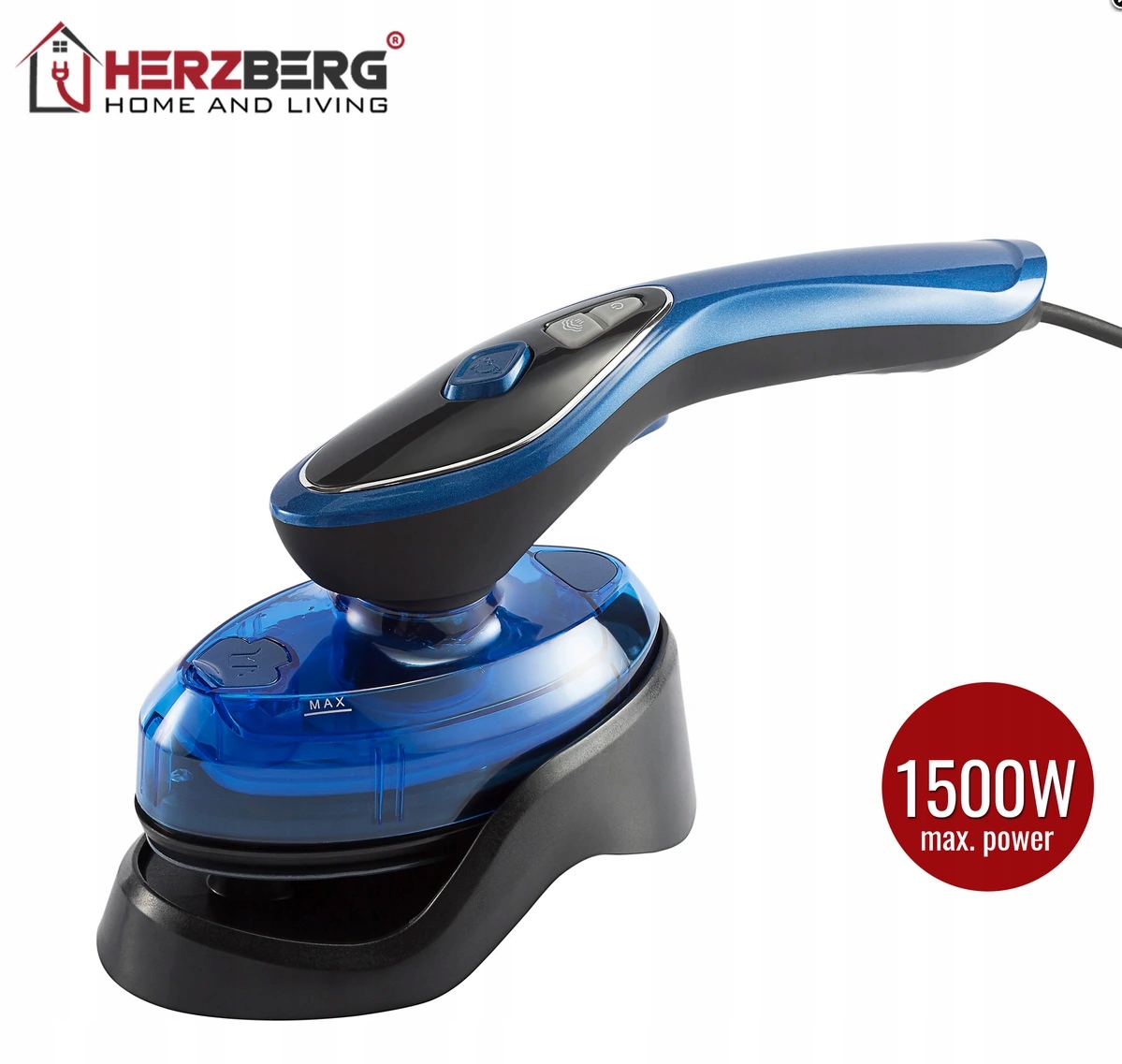 Přenosná napařovací žehlička 2 v 1 Herzberg HG-8056 1500 W