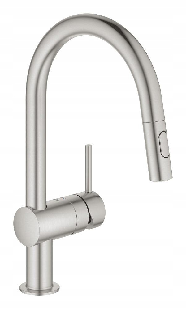 Bateria kuchenna, Dn 15 Grohe stal 32321DC2