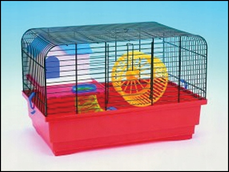 Levně Klec Small Animals CHS1 černá červená (1ks)