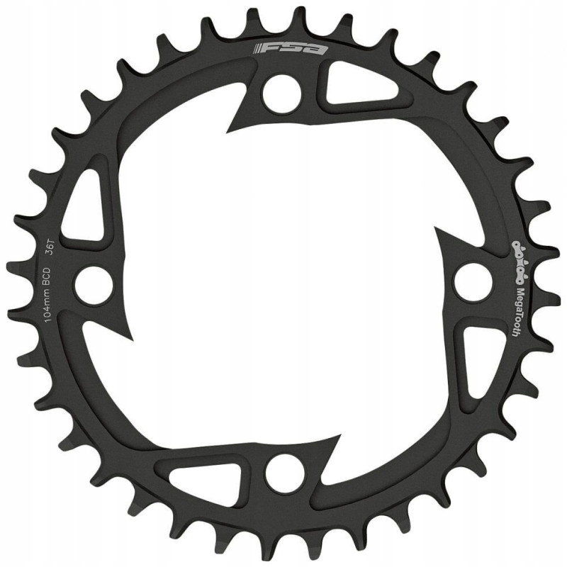 Fsa Převodník E-Bike Mt Steel 104 Bcd Shimano 12 38 zubů černá