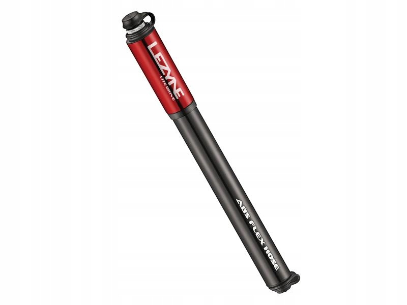 Ruční pumpička Lezyne Lite Drive Hp M Abs 160 PSi střední délka 216 mm červená