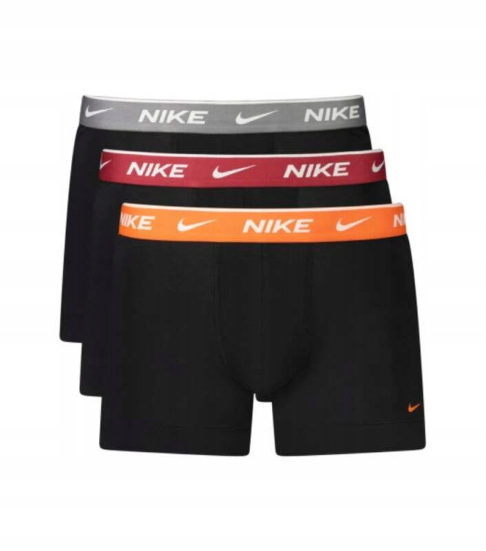 Nike MQ00KE1284 NE0VN Boxer 3 Pack černé M