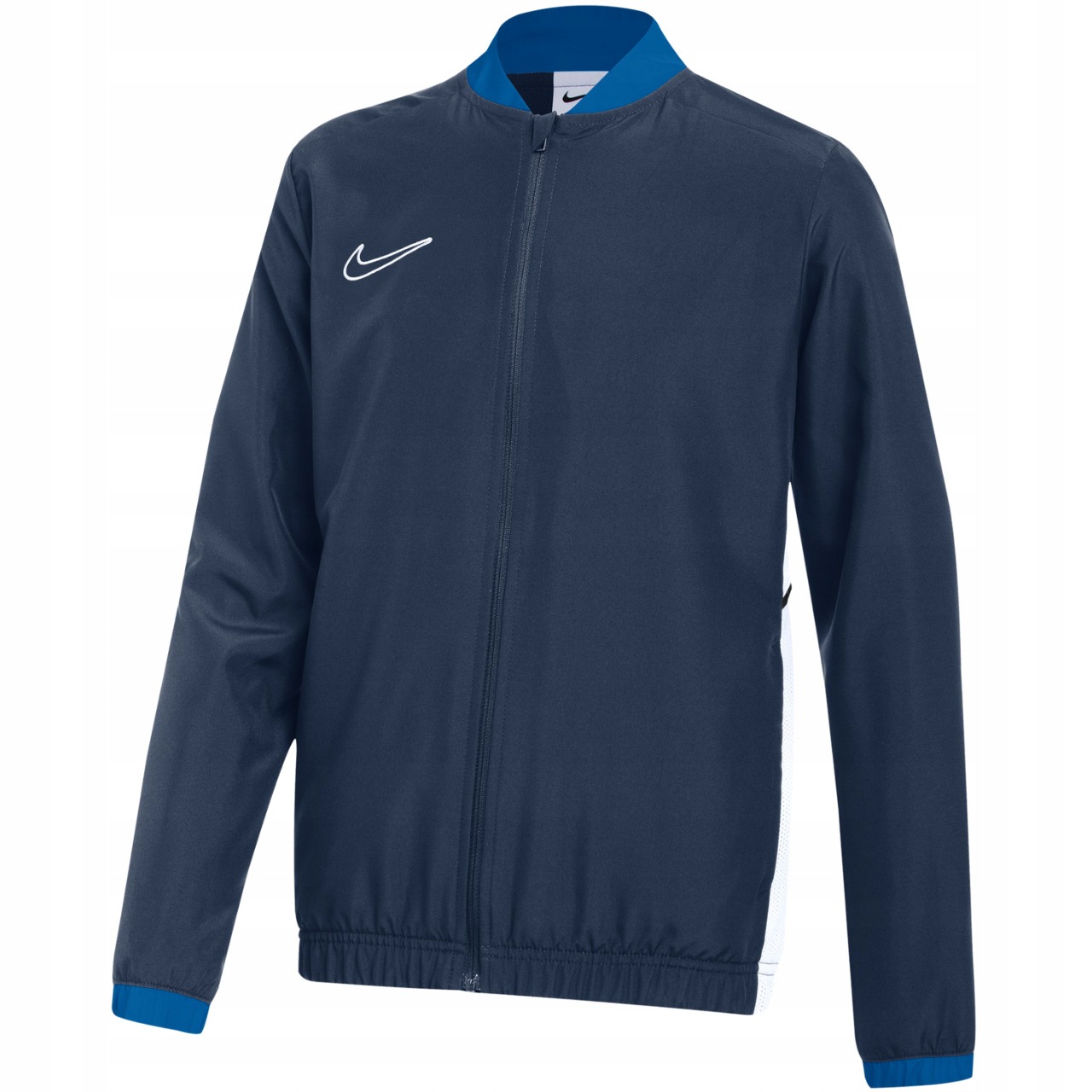 Dětská Mikina Nike Academy 25 rozepínací Dri-FIT Fotbalová modrá vel. XL