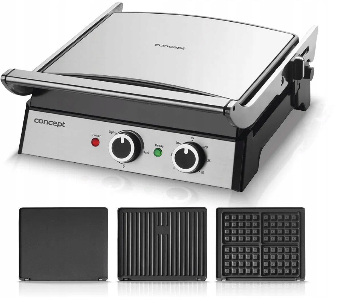 Kontaktní gril Concept Panini GE2010, 2000 W