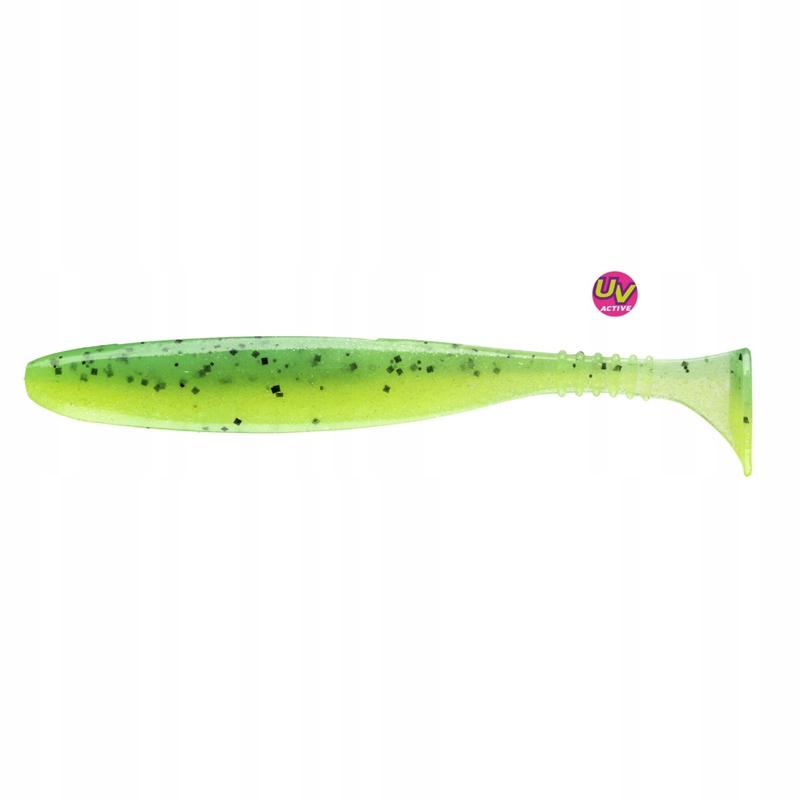Daiwa Tournament D'fin 12,5 cm Uv Chartreuse Tiger