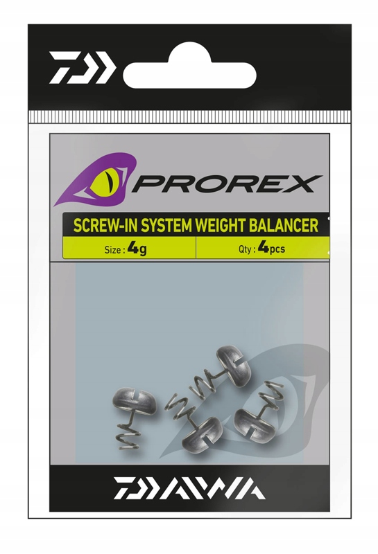 Daiwa Prorex Obciążenie śrubowe do przynęt 12g (3szt.)