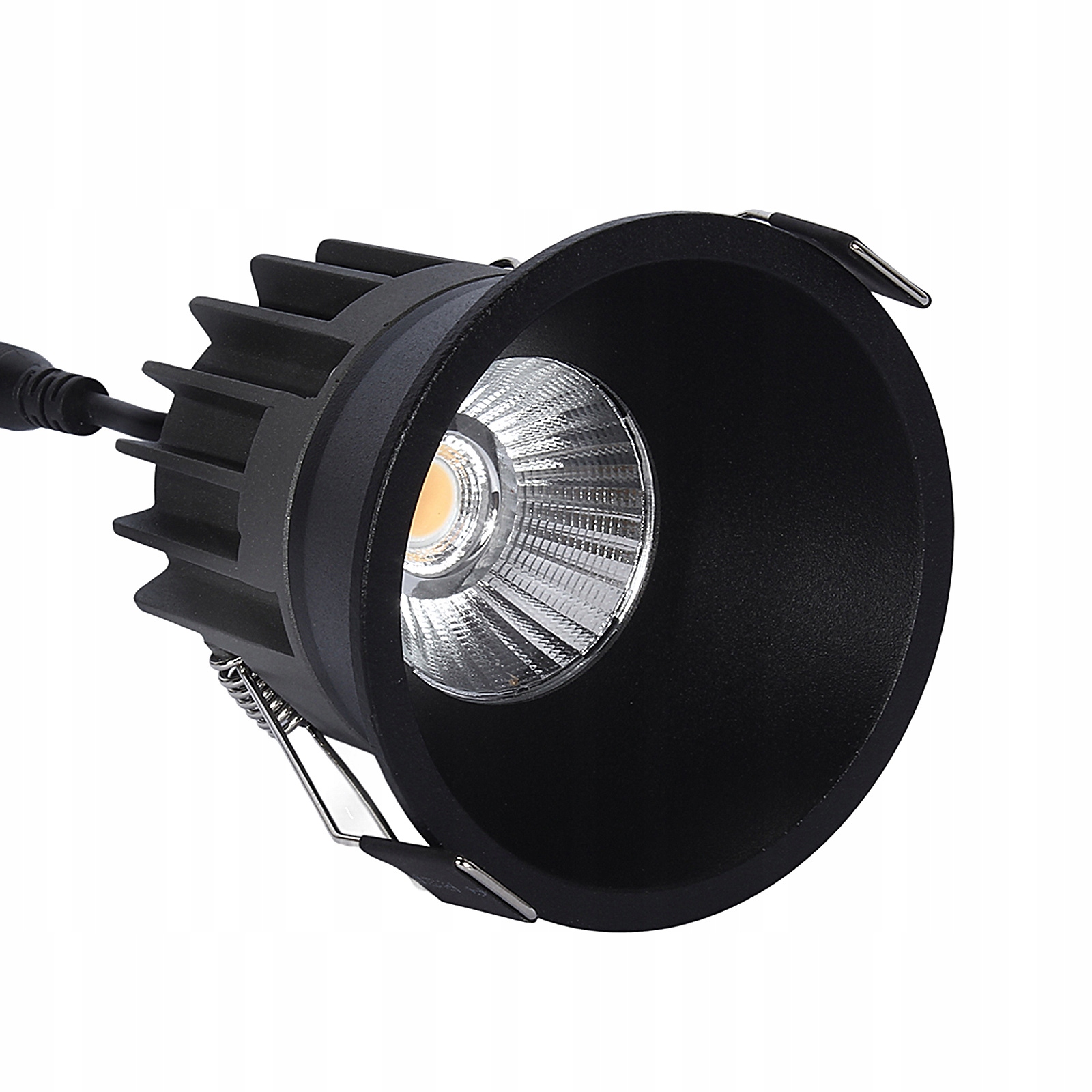 Zapuštěné svítidlo Downlight PZE-921 IP44 6W 4000K černé IP44