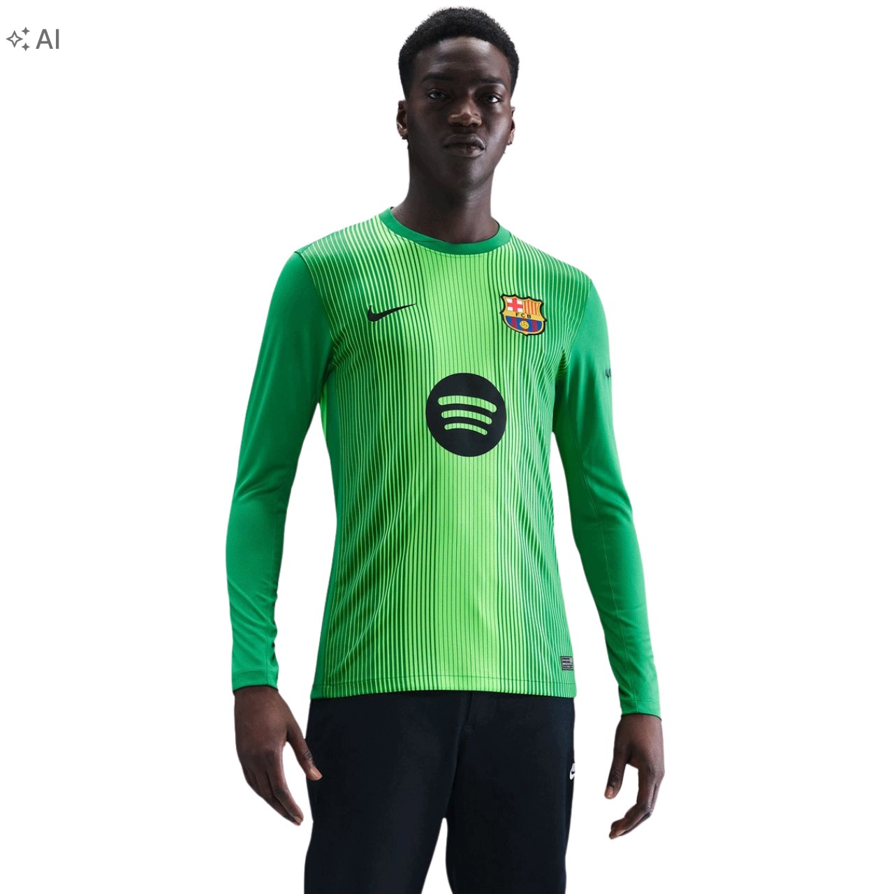 Koszulka Męska Nike Fc Barcelona 2025/26 Bramkarska Stadium roz. S