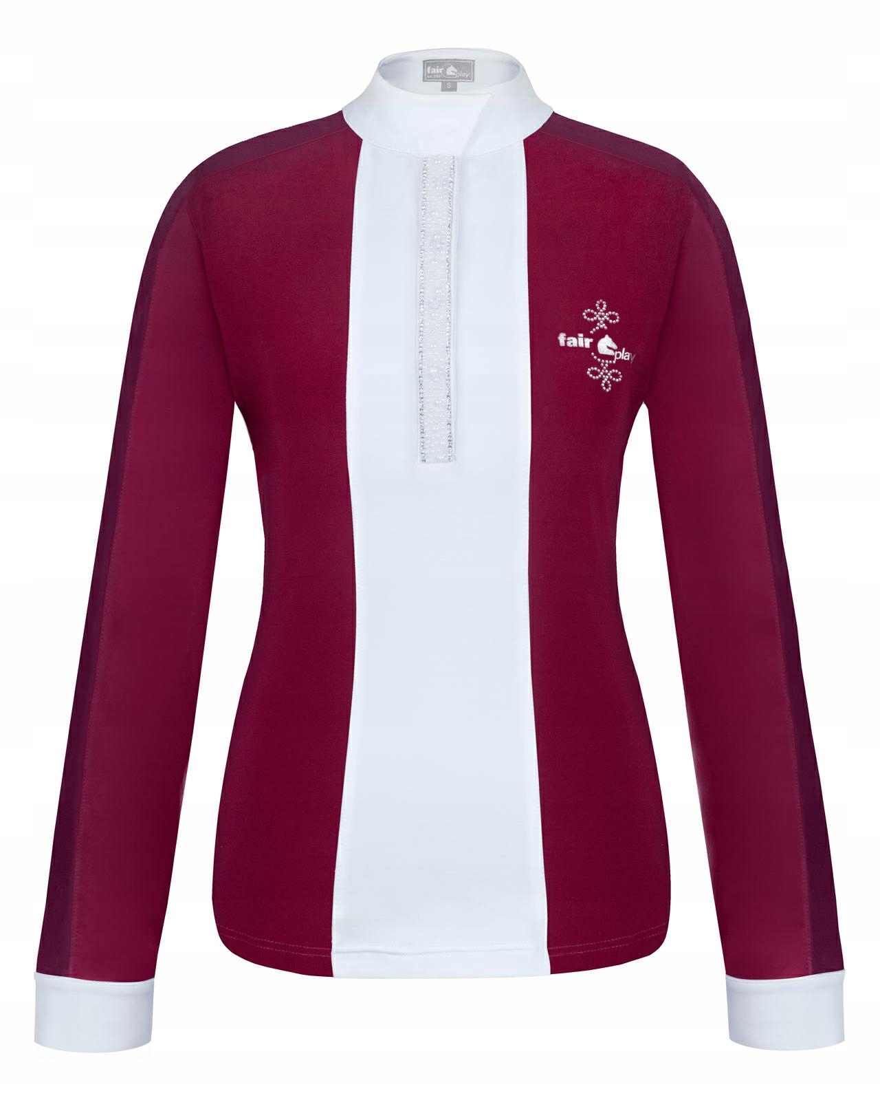 Tričko Fp Claire Pearl Ls bor-bi 42/XL s dlouhým rukávem